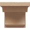 Ekena Millwork 9"W x 9"D x 9"H Wide Emerson Rough Cedar Woodgrain TimberThane Corbel, Primed Tan CORUR09X09X09EMRRCPR - alternate 4